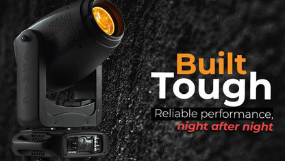 Cybrid G2 Hybrid Moving Head – 23,000 lm LED, Spot/Beam/Wash, Motorized Zoom 2°–35° Auto‑Focus, 9+ Colors + CTO Wheel, 8 Rotating & 7 Static Gobos, 3‑Facet Prism, 17,000 @ 5 m, 22 Channels (Black) - color: Black