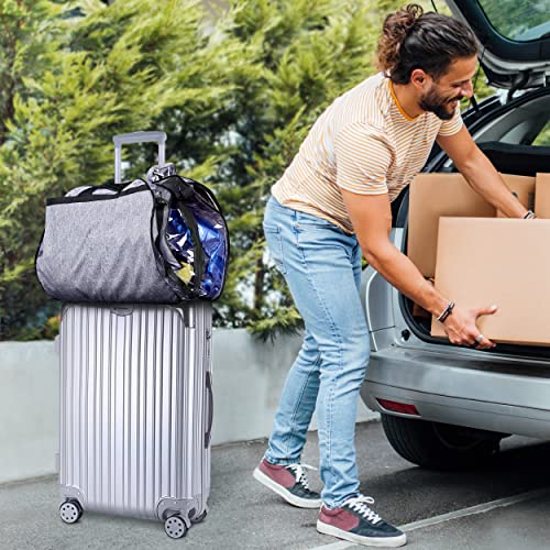 MISSLO Hanging Garment Bags for Travel Suit Bags for Closet Storage 50" Moving Bags for Clothes Dress Cover for Coat, Jacket, Shirt, Clothing - size: 50 inch