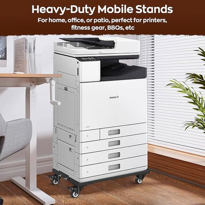 IMAYCC Furniture Dolly with Wheels 1200LBS × 2Pack Furniture Movers with Lifttable Baffles & Brakes, Reinforced Steel Frame & All-Terrain Wheels for Appliance Dolly - size: 2 Pack