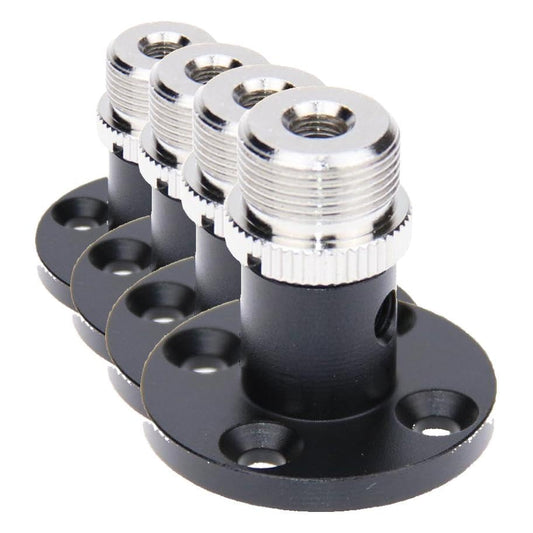 CAMVATE Microphone Table Mount with 5/8"-27 Thread - 1193 (Pack of 4) - size: Compact (Pack of 4)