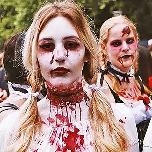 Mysense Fake Blood Spray,Blood Splatter,Halloween Faux Blood Makeup,Washable Fake Blood for Clothes,Zombie Vampire Monster Scary Clown Costume SFX Cosplay,0.35oz(10ml) - color: Fake Blood Spray - 0.35oz