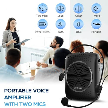 Ultra Portable Voice Amplifier Microphone and Speaker Set S309