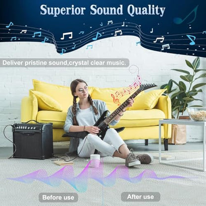 6.35mm (1/4 Inch) TRS Male to XLR Female Cable 4 Ft, Balanced Professional Shielded Stereo Microphone Cable Cord, Gold Plated for Mixer AMP Speaker Amplifier with 6.35 to 3.5mm Adapter+Ties - size: 4FT, style: 6.35mm to XLR Female