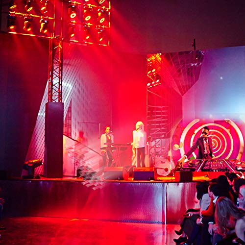 Betopper DJ Lights, 54 x 3W RGB LED Stage Par Lights, DMX/Sound(LPC007, 1P) | Auto/Sound/DMX512/Master,Lighting range 6~10M,optical angle 26°,Built-in cooling fan,for Church,Concert,Wedding,Party,Bar