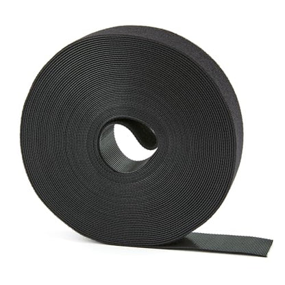 14 Yards x 3/4 inch Hook and Loop Roll, Reusable Fastening Cable Ties, Multi-Purpose Cable Management Wire Ties Cable Straps for Organizing Home, Office and Data Centers - color: 3/4inch-14yd