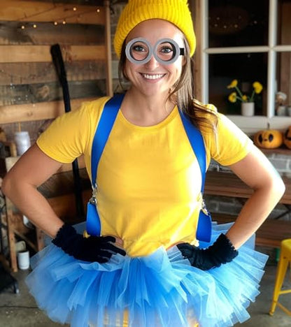 Halloween Costume Accessories for Adult Women - Halloween Costumes Party Cosplay Set for Teens Girls - color: Yellow