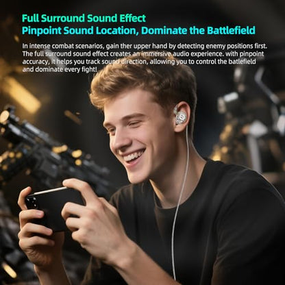 KZ Taurus in Ear Monitor Headphones, Horizontal 2DD in Ears, Gaming Earbuds, Noise Isolating Ear Buds Sound Localization in-Ears for Singers Musicians Audiophiles - color: SolidWhite, style: with Mic