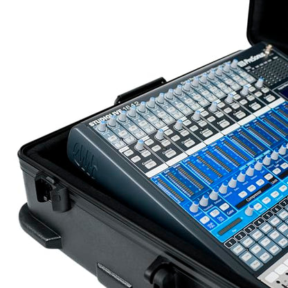 Gator Cases Molded Flight Case for Mixers up to 20" x 30" x 8" with TSA Approved Locking Latch; (GTSA-MIX203008) - size: 20"x30"x8"
