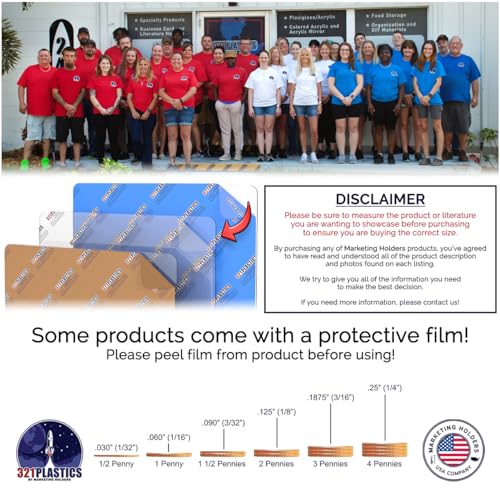 Marketing Holders 2 Pack Acrylic Sign Holder 11" x 17" Bottom Load Display with 2 3.5" x 2" Business Card Pockets for Restaurants Retail Stores and Businesses - size: 11"W x 17"H Bottom Load w/2 Card Slots