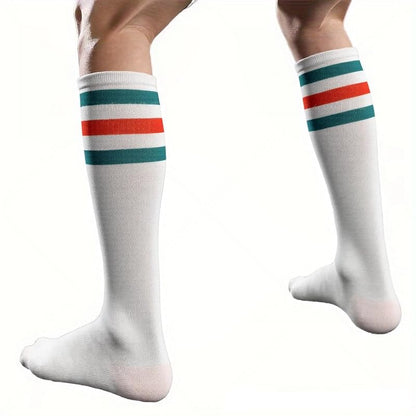 COUVER Jackie Moon Semi Pro Halloween Costume Accessories Set | Retro 70s Basketball Outfit, Whole Set - color: One Tube Socks Only