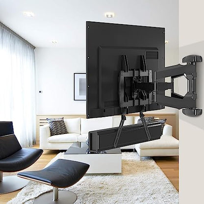 XINLEI Universal Sound Bar Mounts Fits Most 23 to 65 Inch TVs Soundbar TV Mount Bracket Above or Under TV, up to 22 lbs SBR302 - color: SBR302