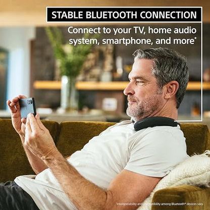 Sony BRAVIA Theater U Wireless Wearable TV Speaker with Bluetooth HT-AN7 | Bluetooth, Personalized Home Theater Audio, Gaming Compatibility, Built-in mic, 12 Hour Battery Life