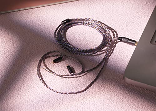 Linsoul Tripowin Zoe 4-Core Hybrid Litz IEM Upgrade Replacement IEM Cable - size: 2pin, style: 2.5mm