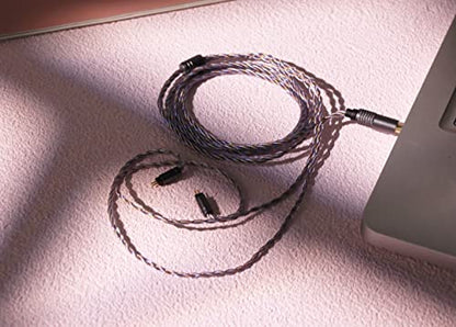 Linsoul Tripowin Zoe 4-Core Hybrid Litz IEM Upgrade Replacement IEM Cable - size: 2pin, style: 2.5mm