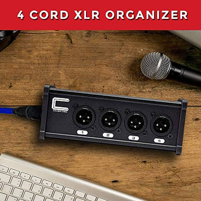 XLR Snake 4 Channel Audio Over Ethernet - DMX Snake XLR Over Ethernet RJ45 Audio Snakes - size: Pair Male and Female Box