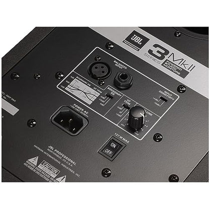 JBL Professional 305PMkII 5-Inch 2-Way Powered, Active Monitor Speaker for Near Field Music Production, Studio Monitor, Desktop Computer, Hi-Fi Audio. Sold Individually, Black - style: 305P single