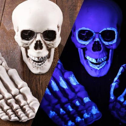 Invisible Clear Neon Face Body Paint(30g/1oz), Water Activated UV Blacklight Reactive Facepaint, Fluorescent Washable Face Body Painting Kit for Halloween SFX Makeup, Raves, Parties & More - color: Neon Clear