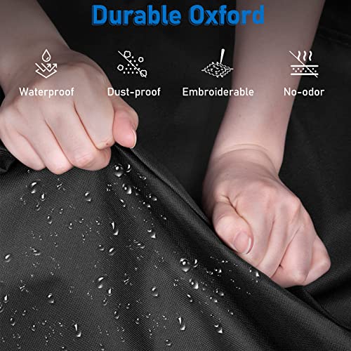 MISSLO 43" Heavy Duty Garment Bags for Travel 6" Gusseted Suit Bags for Closet Storage 4 Handles Hanging Clothes Bag with Pocket Mens Suit Cover for Shirts, Coats, Dresses - size: 43 inch