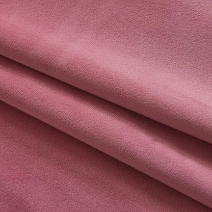 Roslynwood Candy Pink Velvet Curtains 84 inches Long - Curtains Room Darkening Thermal Insulation Rod Pocket Noise Reduction Window Drapes Panels for Dining Room/Bedroom,W52 x L84, 2 Panels - color: Candy Pink, size: 52"W x 84"L (Pack of 2)