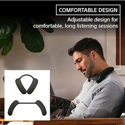 Sony BRAVIA Theater U Wireless Wearable TV Speaker with Bluetooth HT-AN7 | Bluetooth, Personalized Home Theater Audio, Gaming Compatibility, Built-in mic, 12 Hour Battery Life