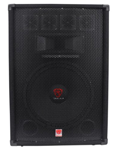 Rockville RSG15.4 15" 3-Way 4 Ohm Passive DJ/Pro Audio PA Speaker - style: 15" - 4 Ohm