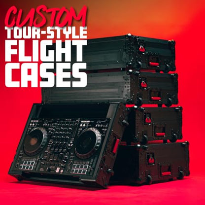 Gator Cases ONYX Series Flight Case for Pioneer DJ DJM-A9 DJ Mixer with Removable Front Pannel, (G-ONYX-DJMA9) - style: Pioneer Djm-a9