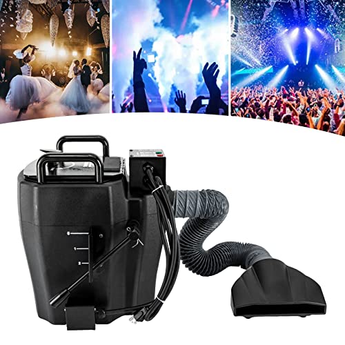 3500W Electrical Dry Ice Fog Machine,Manual Control Dry Ice Smoke Machine Low Lying Cloud Fog Machine Smoke Machine for Indoor Outdoor Stage Wedding Party Club - color: 3500w