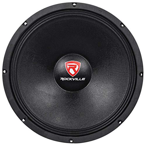 Rockville RVW1500P8 15" Raw DJ PA Replacement Subwoofer, 8 Ohm | 1500W Peak / 750W RMS, 70 Oz Magnet, 2.5" 4-Layer CCAW Voice Coil, Kevlar Cone, Steel Basket, 20Hz-1kHz, 103dB - style: 8 Ohm