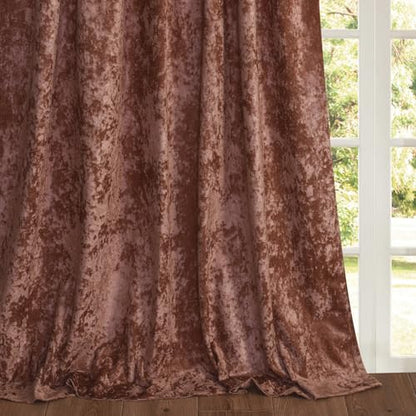 Dusty Pink Velvet Curtains 96 Inches, Super Soft Light Dimming Drapes for Nursery Girls Bedroom Elegant Thermal Insulated Panels with Energy Saving Design, W52 x L96, 2 Panels - color: Dusty Pink, size: 52"W x 96"L (Pack of 2)