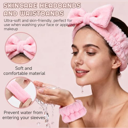70Pcs Makeup Brushes Set, Pink Professional Makeup Brush Set Multi-functional Makeup Brush Kit, Eye and Face Makeup Brushes & Tools, Premium Synthetic Facial Makeup Accessories - color: Pink