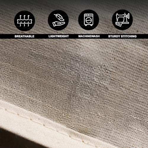 24x62 Cotton Garment Bag for Hanging Clothes, Garment Cover for Dust Free Storage - style: Side Zipper (24" x 62")