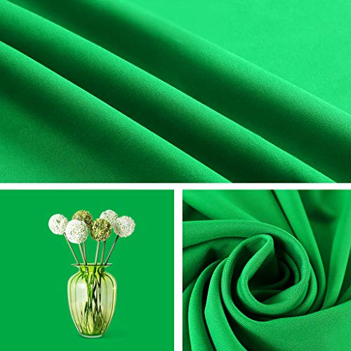10X12ft Green Screen Backdrop for Photography, LCUIRC Chromakey Polyester Collapsible Greenscreen Background for Streaming, Photography, Zoom Meeting, Video Editing, Podcasting - color: 10x12ft Green