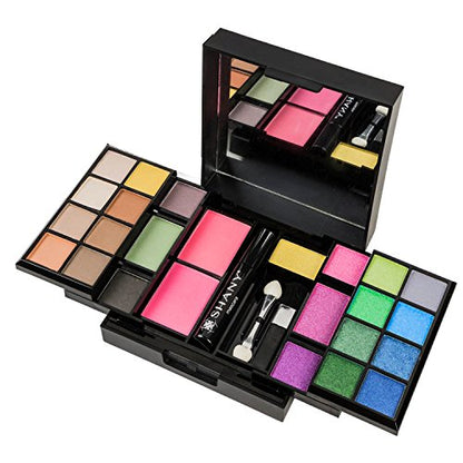 SHANY 'Woke Up Like This' Makeup Kit - Eye Shadows, Blushes, Mascara, and Applicators - color: WOKE UP LIKE THIS, size: 26 Piece Set