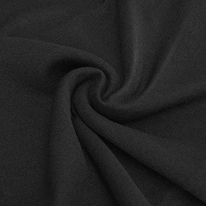 Facmogu Speaker Grill Cloth, 67"x20" Speaker Cloth Speaker Fabric Cover | Stereo Mesh Fabric | Replacement for Home Stage Audio Speakers, Subwoofer Repair | Offer Good Buffer Protection | Black