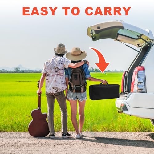 Upgrade Projector Screen Heavy-Duty Stand 120 inch Portable Projection Screen 16:9 4K HD Front Projections Movies Screen with Carry Bag for Indoor Outdoor Home Theater Backyard Cinema Travel