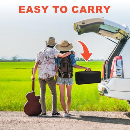 Upgrade Projector Screen Heavy-Duty Stand 120 inch Portable Projection Screen 16:9 4K HD Front Projections Movies Screen with Carry Bag for Indoor Outdoor Home Theater Backyard Cinema Travel