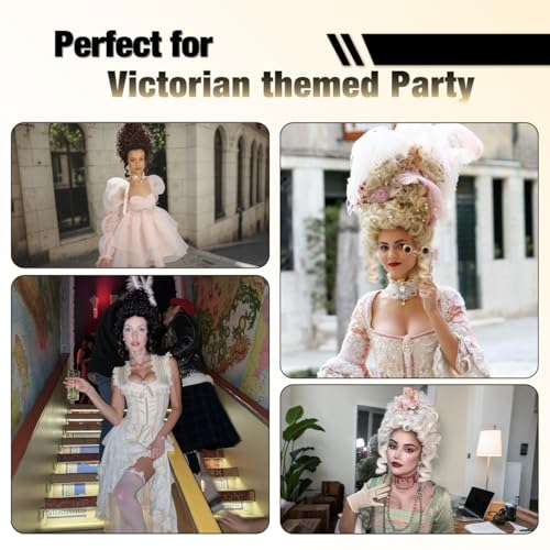 ColorGround Short Curly Beehive Wig Queen Updo Cosplay Wig for Women Halloween Costume (Blonde) - color: Blonde