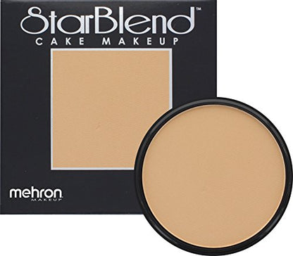 Mehron Makeup StarBlend - WARM HONEY, Wet/Dry Pressed Powder Foundation - color: Warm Honey, size: 2 Ounce (Pack of 1)