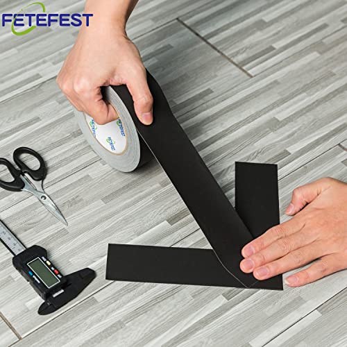 Gaffers Tape Black Heavy Duty, 2" by 30 Yards, Professional Grade Gaffer Tape, Non-Reflective, No Residue, Hand Tear, Self-Adhesive, Multiple Purposes (Black, 2 inches x 30 Yards) - color: 2" Black (1 Roll)