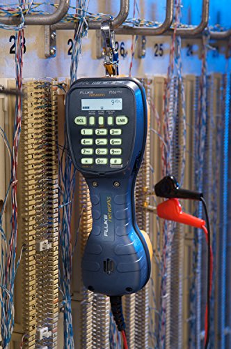 Fluke Networks 52801009 TS52 PRO Telephone Test Set with Angled Bed-of-Nails and Piercing Pin Clips - size: with Angled Bed-of-Nails and Piercing Pin Clips