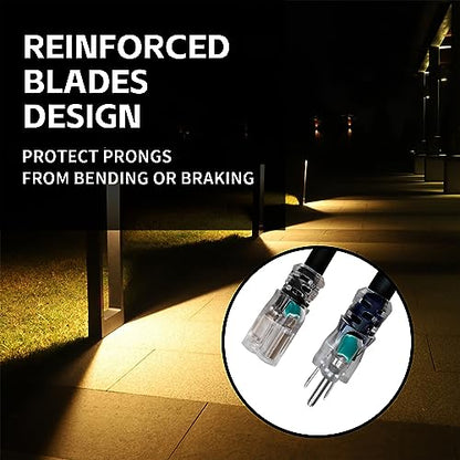 10 Ft Black Outdoor Extension Cord with Lighted End Weatherproof 16 Gauge | UL Certified 16/3 SJTW Cable, 13A Rated, Perfect for Christmas Lights, Garden, Lawn and Outdoor Appliances - size: 10FT, style: 16/3