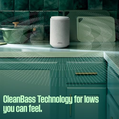 Bose New Lifestyle Ultra Speaker, Wireless Home Speaker, TrueSpatial Audio, CleanBass, AirPlay & Google Cast, White Smoke - color: White, size: Pack of 1