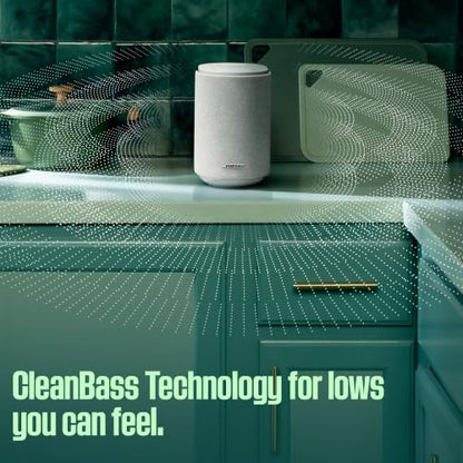 Bose New Lifestyle Ultra Speaker, Wireless Home Speaker, TrueSpatial Audio, CleanBass, AirPlay & Google Cast, White Smoke - color: White, size: Pack of 1