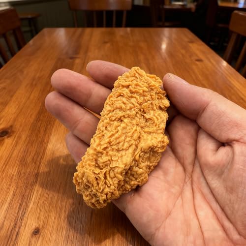 5 Pcs Simulated Chicken Legs Wings Fake Food Model Lifelike Fake Fried Chicken Kitchen Home Party Decoration Display Photography Props (Wings) - color: Wings