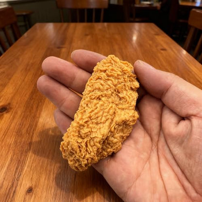 5 Pcs Simulated Chicken Legs Wings Fake Food Model Lifelike Fake Fried Chicken Kitchen Home Party Decoration Display Photography Props (Wings) - color: Wings