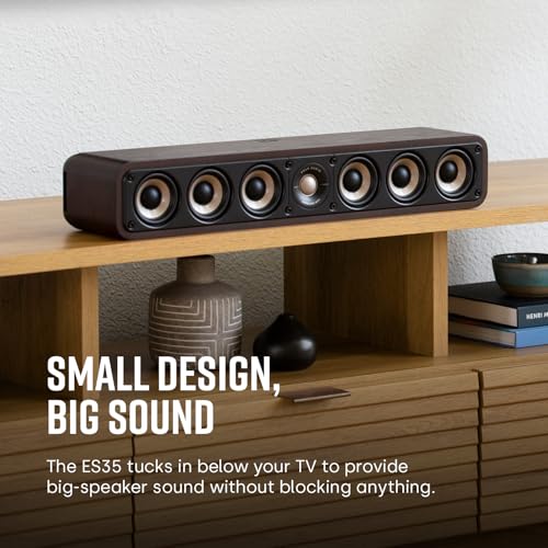 Polk Audio Signature Elite ES35 Slim Center Channel Speaker Elegant White - color: White, size: ES35