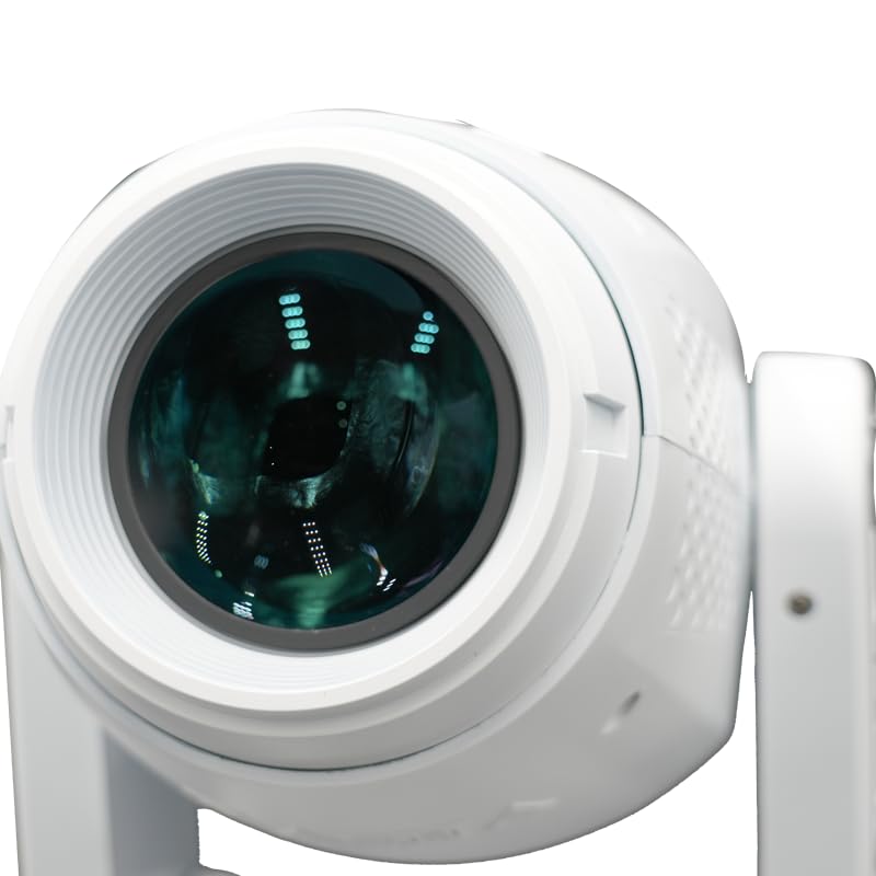 Rasha Professional Cybrid G2 Hybrid Moving Head Light White, 23,000lm LED Spot Beam Wash, 2°-35° Zoom, 9+ Colors CTO, 8 Rotating 7 Static Gobos, 3-Facet Prism, 17,000 Lux@5m, 22 DMX Channels - color: White