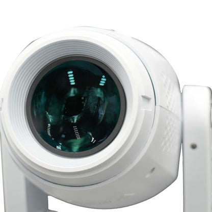 Rasha Professional Cybrid G2 Hybrid Moving Head Light White, 23,000lm LED Spot Beam Wash, 2°-35° Zoom, 9+ Colors CTO, 8 Rotating 7 Static Gobos, 3-Facet Prism, 17,000 Lux@5m, 22 DMX Channels - color: White
