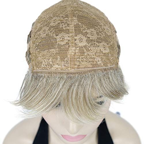 Lydell Short Layered Shaggy Wavy Full Synthetic Wigs (R12-26 Blonde Mix) - color: R12-26 Blonde Mix