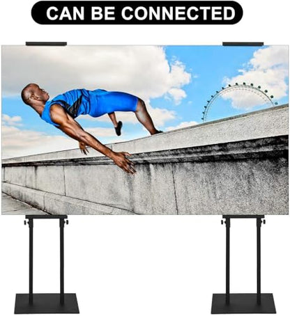 GUOHONG 6Pack Poster Stand for Display, Adjustable Floor Stand Sign Holder | Pedestal Sign Stand, Heavy Duty Banner Stand with Non-Slip Base, Height Up to 75 inch, Double-Sided for Board & Foam Sign - size: 75 inch-6Pack